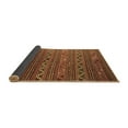 thumbnail image 2 of Ahgly Company Indoor Round Oriental Brown Traditional Area Rugs, 3' Round, 2 of 4