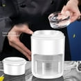 thumbnail image 4 of Boreal Craft Rasoir à Glace Portable à Manivelle Machine à Neige Ménagère Petite Machine à Glace Broyeur Manuel Machine à Glace Rasée avec 1 Tasse à Glace Réutilisable pour Faire des Cônes de Neige Fouet à Glace compatible avec Machine, 4 of 4