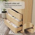 thumbnail image 7 of Farmhouse 5 Drawer Dresser for Bedroom, Oak, 7 of 7