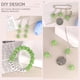 thumbnail image 5 of Perlas TINKRSTUFF, 200 unidades, 10 mm, diamantes de imitación verdes, 5 of 6