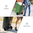 thumbnail image 3 of SKISUNO Trash Bin Wheels Plastic Assorted Color For Businesses 1 Set, 3 of 8
