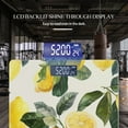 thumbnail image 3 of High Precision Body Weight Scale Smart Bathroom Scales with Large LCD Display(400lbs),Decorative for Bedroom-Lemon Tree Branches With Lemons And White Flowers, 3 of 4