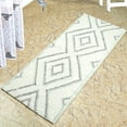 thumbnail image 3 of Textured Diamond Bath Rug Aqua, Colorado, 3 of 7