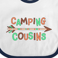 thumbnail image 4 of Inktastic Camping Cousins- Arrow Boys or Girls Baby Bib, 4 of 4
