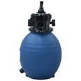 thumbnail image 7 of vidaXL Pool Sand Filter with 4 Position Valve Blue 11.8", 7 of 7