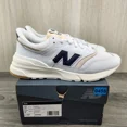 thumbnail image 1 of New Balance 997R Size 10.5 Mens White Black Blue Casual Shoes Sneakers, 1 of 5