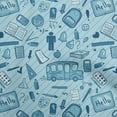 thumbnail image 1 of oneOone Rayon Baby Blue Fabric Kids Sewing Craft Projects Fabric Prints By Yard 56 Inch Wide, 1 of 4