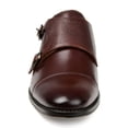 thumbnail image 6 of Thomas & Vine Mens Calvin Double Monk Strap Cap Toe Dress Shoe, Widths Available, 6 of 9
