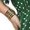 Green, variant on Plus Size Polka Dot Dress V Neck A Line Midi Dress High Waist Flutter Sleeve Casual Vacation Wear