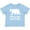AE-Light Blue, variant on Inktastic Missoula, Montana White Bear Silhouette Boys or Girls Baby T-Shirt