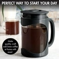 Primula Burke Glass Cold Brew Iced Coffee Maker with Removable Mesh