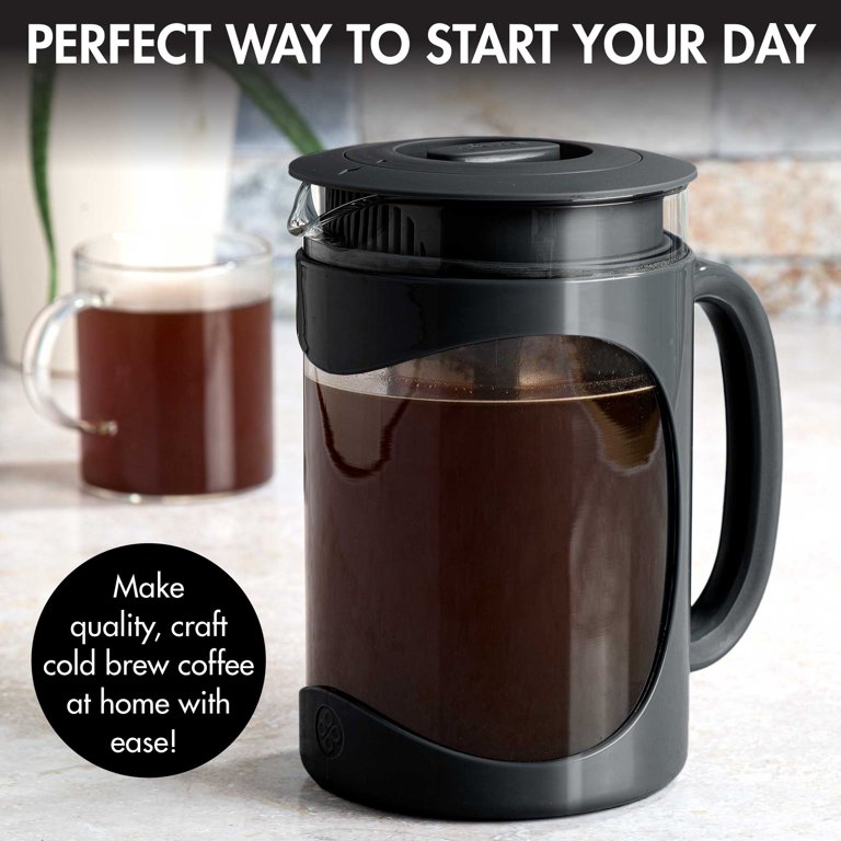 Instant Cold Brew Electric Coffee Maker, From the Makers of Instant Pot,  Customize Your Brew Strength, Easy-to-Use, Dishwasher Safe Glass Pitcher