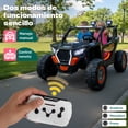 thumbnail image 3 of Montable Electrico Buggy 4x4 Little Monkey Carro Camioneta Todo Terreno 24v 2 Pasajeros, 3 of 10