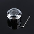 thumbnail image 1 of Aluminum Alloy Motorcycle Handlebar Thermometer Waterproof, Dustproof, Shock Resistant for 7/8" - 1" Bars, 1 of 7
