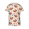 thumbnail image 4 of Wukai Forest Squirrel Nuts Youth Unisex Short Sleeve T-Shirt for Boys, Girls, Teens, and Kids-Medium, 4 of 7
