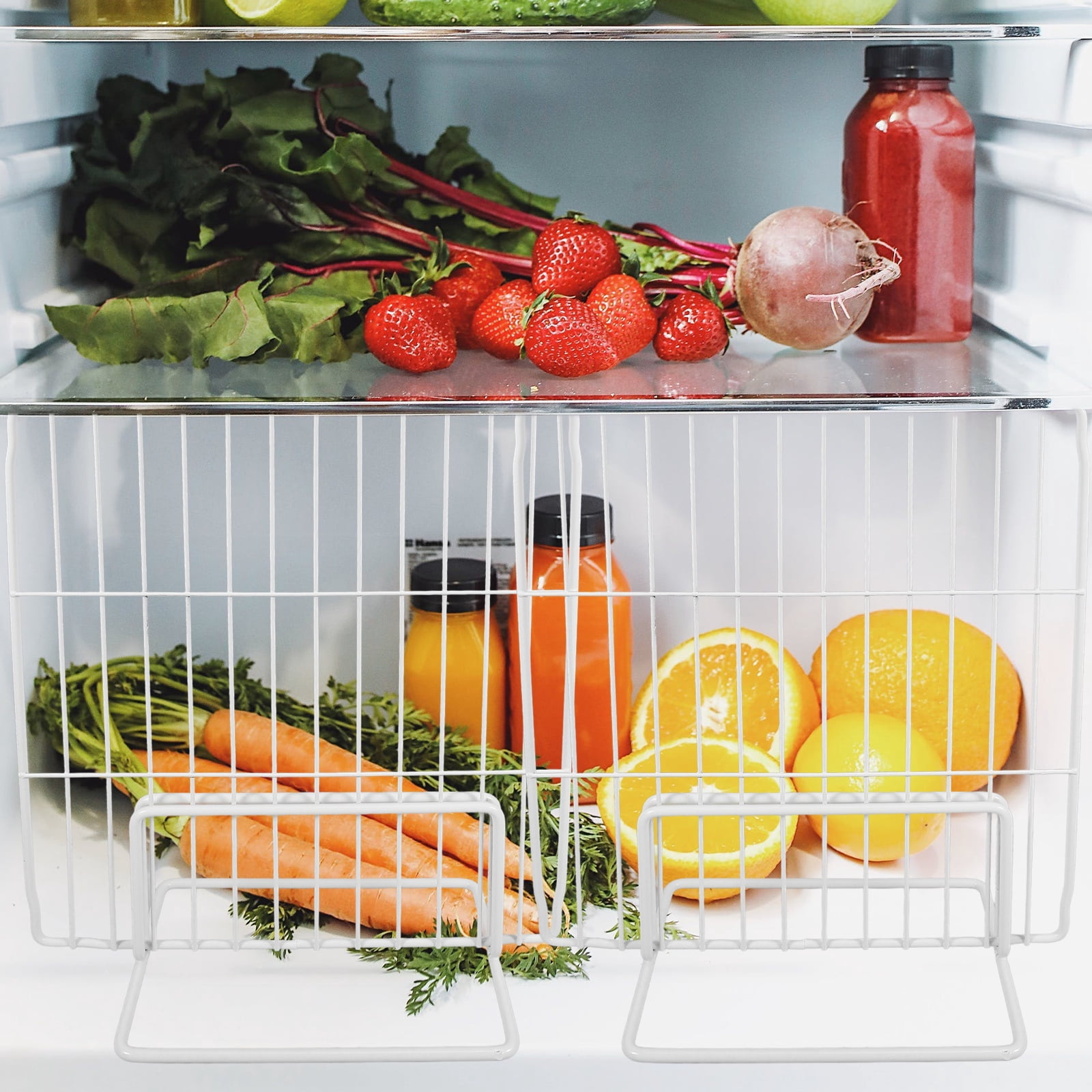 Partition Refrigerator Shelf Separator Fridge Mesh Divider Fridge Accessories Freezer Supply