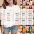 thumbnail image 4 of Futezty Kids Girls Boys T Shirts Short Sleeve Halloween Pumpkin Tops Shirt Casual Tee for Base Layer Fall Tops Tees 12M-14T, 4 of 5