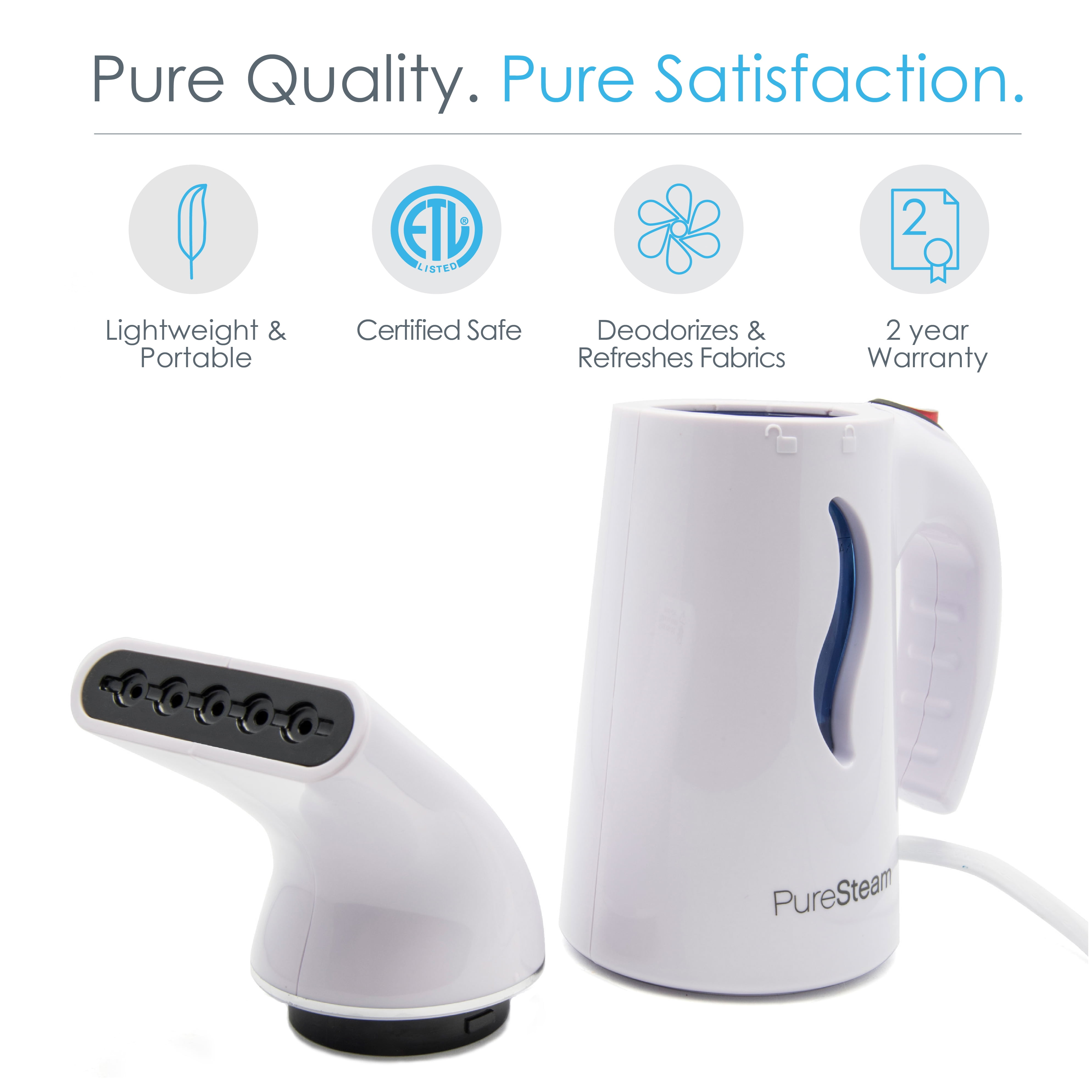 pure portable steamer