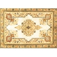 thumbnail image 1 of Ahgly Company Indoor Rectangle Medallion Brown Traditional Area Rugs, 6' x 9', 1 of 4