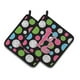 thumbnail image 1 of Monogram Initial K Polkadots and Pink Par de agarraderas LingWen 8390605790447, 1 of 1