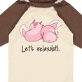 thumbnail image 4 of Inktastic Let's Relaxolotl with Sleeping Axolotls Boys or Girls Long Sleeve Baby Bodysuit, 4 of 5