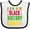 White and Black, variant on Inktastic My First Black History Month Boys or Girls Baby Bib