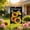 A, variant on Sunflower Double-Sided Garden Flag, 17.7x11.8in Outdoor Yard Porch Decoration for Spring and Summer Welcome