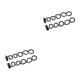 thumbnail image 1 of Jumpingount Lote 2PCS Trenza Giro Belleza Cabello Herramienta Rollo Gancho Mo?o Maker Nuevo negro 2piezas, 1 of 4