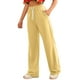 thumbnail image 3 of WILLBEST Pantalones Casuales para Mujer, con Bolsillos Inclinados, Pierna Ancha, Cómodos Pantalones Deportivos de Cintura Alta, Ropa Deportiva Versátil para Yoga con Bolsillos XXXL, 3 of 9