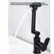 thumbnail image 5 of M Buder Grifo Universal Multifuncional Giratorio 360 Grados de Acero Inoxidable Brazo Robótico para Baño Agua Fría y Caliente Acabado Plateado Electrolítico Tubo 25.4 cm / 10 inches, 5 of 9