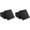 Black 2PCS, variant on CY5O5 Extra Thick Foam Exercise Mat Home Gym Protective Flooring Yoga Fitness Mats Soft Floor Padding Exercise Equipment Mat 11.81*11.81inch 12PCS