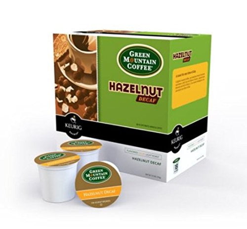 Green Mountain Coffee Keurig Hazelnut Decaf K-Cup, 12 Ct (Packaging May Vary)