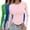 502_multicolour10, variant on Women's Long Sleeve T-shirt 3 Pieces Women Y2K Basic Long Sleeve Top Slim Baby Tee Round Neck Dupe Crop Layering Slim Top Blouse Aesthetic Streetwear, Women's Long sleeve T-shirt M