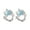 White K 0801, variant on Fashionable Beach Clip On Earrings for Women Without Piercing Seashells Starfishes Jewelry With Adjustable Designs