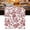 Red, variant on Farmhouse Sage Green Table Runner 48 Inches Long, Vintage Flower Leaf Botanical Kitchen Coffee Dining Table Decoration for Home Party Birthday Wedding Home Decor 13x48 Inches
