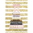 thumbnail image 3 of Amanda Greenwood 13x18 Black Modern Framed Museum Art Print Titled - Bookstack Pink Shoes III, 3 of 5