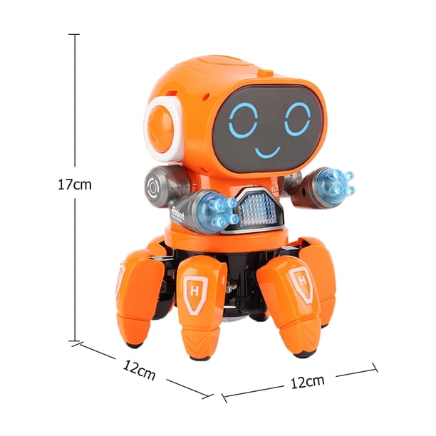 Peluche Interactivo Con Grabación De Voz Y Canciones – Robot De Peluche Que Asiente Con La Cabeza – Carga USB – Compañero Ideal Para Niños Y Niñas, Regalo Para Cumpleaños Y Guardería