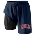 thumbnail image 1 of Shorts de Plage Homme Été Mode Imprimé Noix de Coco Double Couche Intérieure avec Poche Shorts Homme Bleu Foncé TTG, 1 of 4