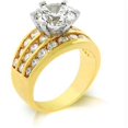 thumbnail image 1 of Classic Gold Engagement Ring, <b>Size :</b> 10, 1 of 1