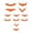 Red, variant on 12-48PC Glow in The Dark Halloween Bat Wall Decals 3D Luminous Bat Stickers Self-Adhesive Window Clings for Scary Theme Party Decor Supplies