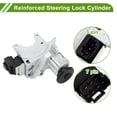 thumbnail image 4 of Conjunto de Cilindro de Cerradura de Encendido Unique Bargains para Chevrolet Silverado 1500 3500 No.88965342, 4 of 7