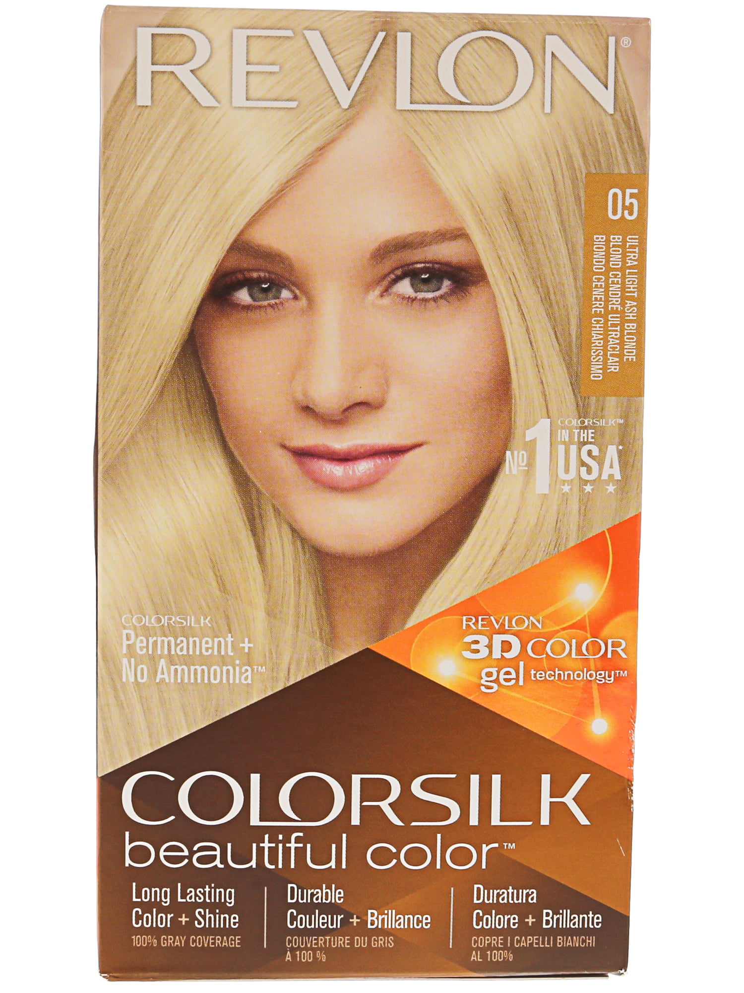 Revlon Womens Colorsilk Beautiful Color 2 Pack Health And Beauty Ultra Light Ash Blonde Walmartcom