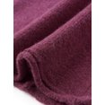 thumbnail image 5 of INSPIRE CHIC Long Cardigan Sweater for Women's Open Front Long Sleeve Casual Knit Cardigans Duster with Pockets XS Red, 5 of 6