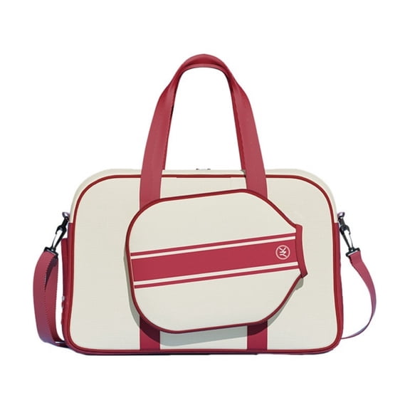 7829 Pickleballs Toted Bag Large Sports Gym Bag with Shoe Compartment for Women Men Holds Paddles Pickle Ball Paddle Bags