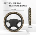 thumbnail image 5 of Fotbe Camouflage Rabbit for Steering Wheel Cover Universal 15 in Car Accessories for Men Women,Steering Wheel Protector Comfortable Protective Case for SUV Sedan Decor, 5 of 8
