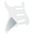 thumbnail image 4 of 11 Holes Colorful Celluloid Guitar Pickguard Scratch Plate for Guitars Sss Black White, 4 of 8