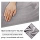 thumbnail image 5 of Funda de terciopelo para sofá de dos plazas reclinable con consola central, 5 of 7