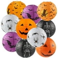 thumbnail image 2 of 10PCS Halloween Paper Lanterns, Hanging Jack-O'-Lantern Spider Skeleton Pumpkin for Halloween Party Decor, Indoor & Outdoor Spooky Home Decor - 10 Inches, 2 of 9