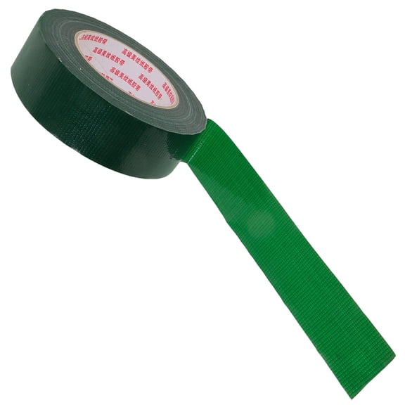 GOOHOCHY  Party Supplies Sticky Tape Heavy Duty Colorful Cloth Carpet Green