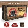 Kodiak ProteinPacked Chocolate Chip Power Waffles, 10.72 oz, 8 Count
